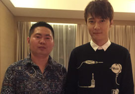 广州888贵宾会与明星合影